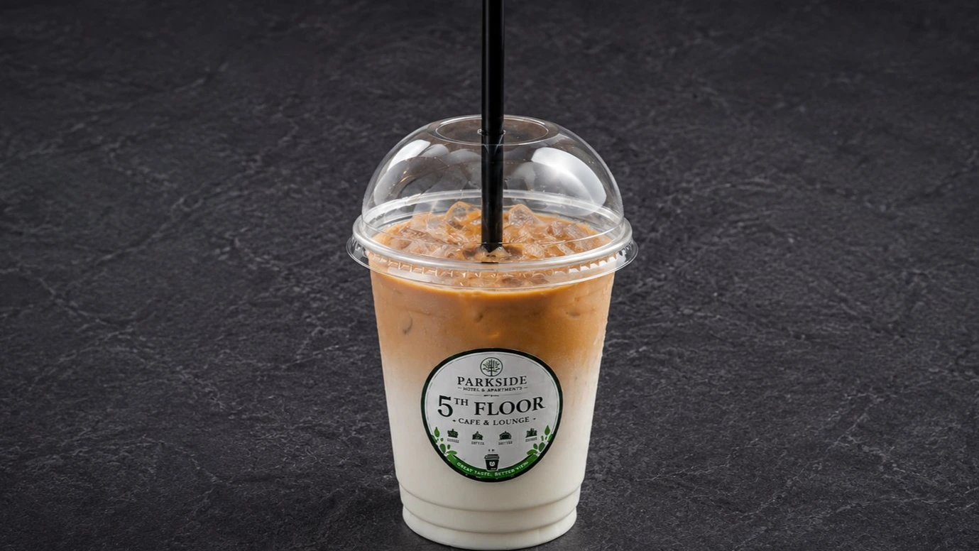 Iced latte large