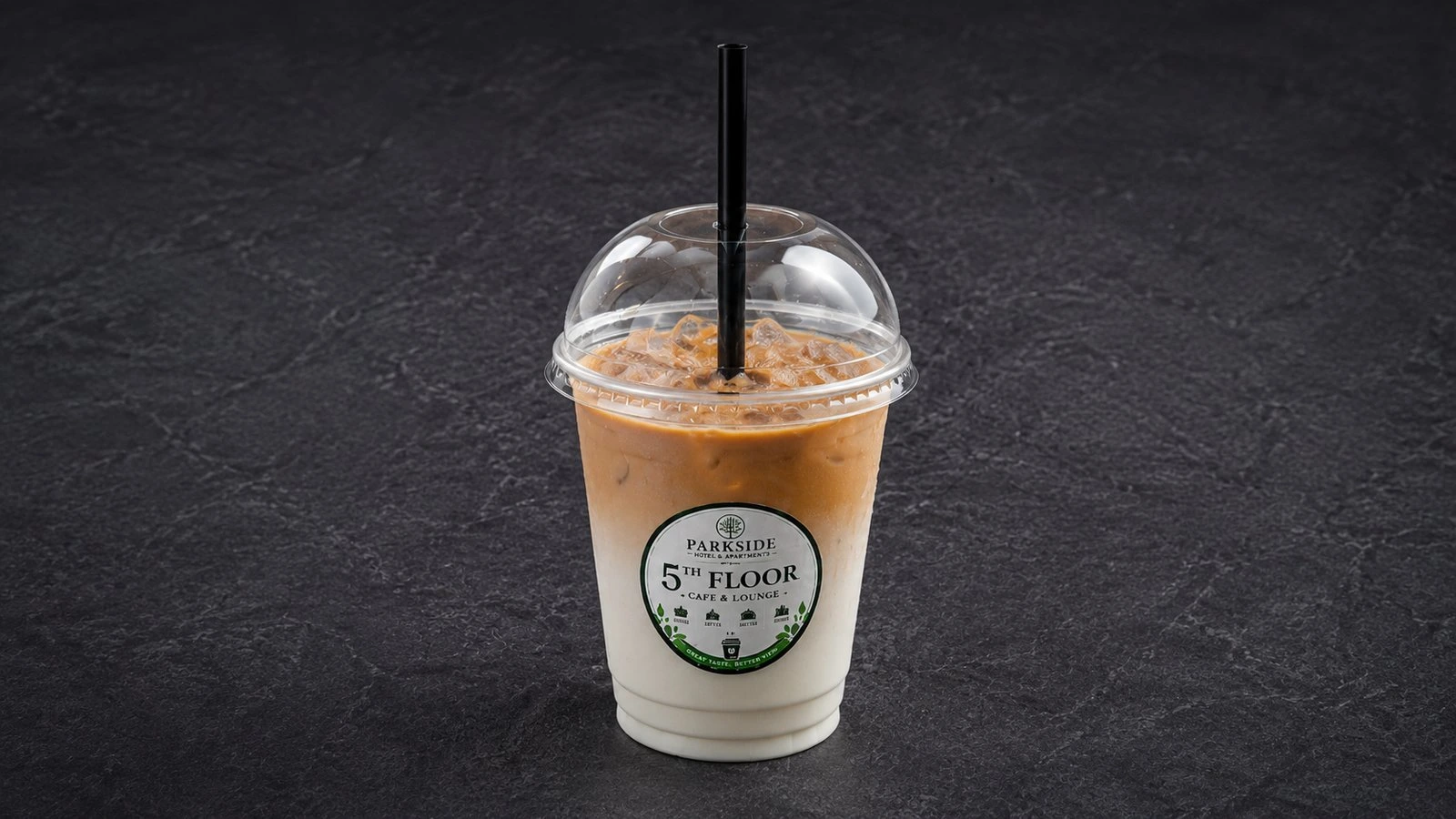 Iced latte medium