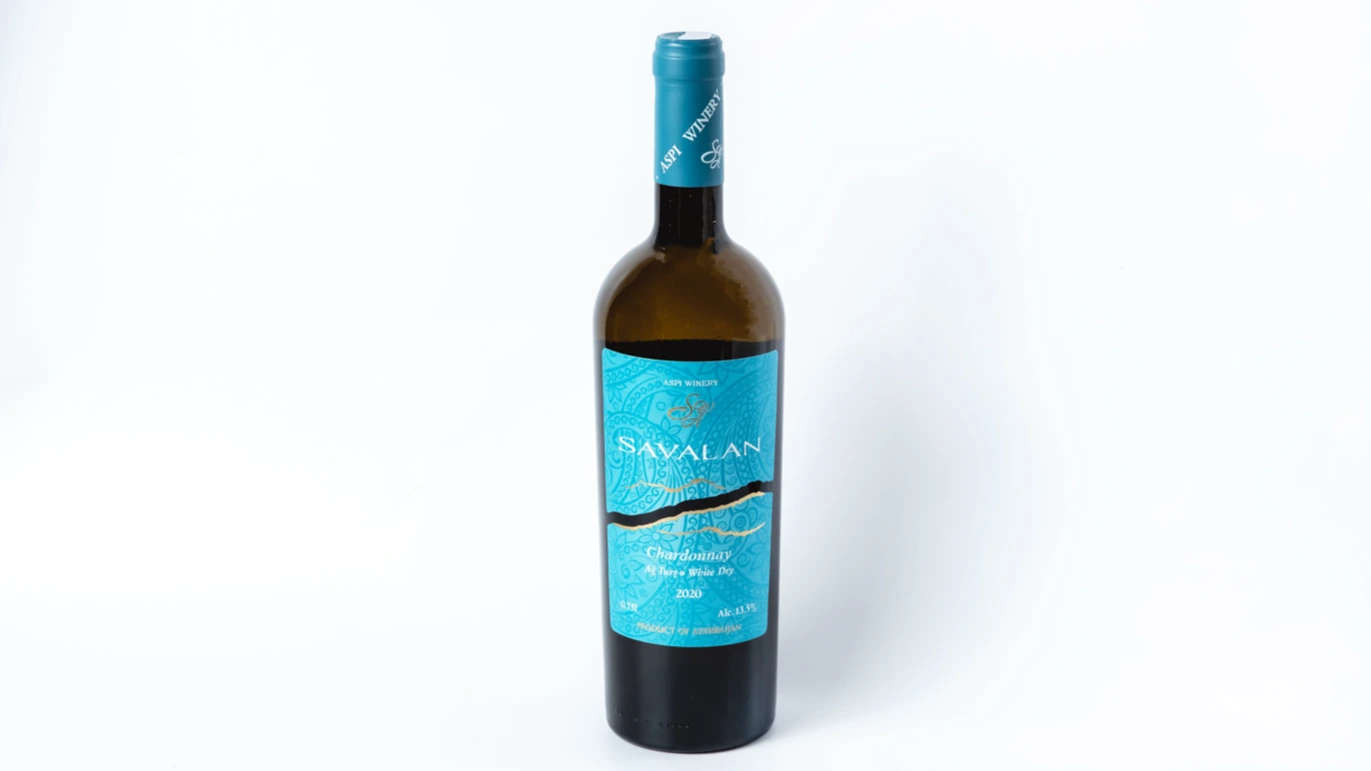 Savalan Chardonnay  (white dry)   750cl