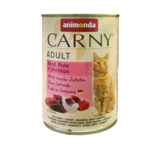 Animonda Carny Adult – Dana, Hinduşka & Karides (400 qr)