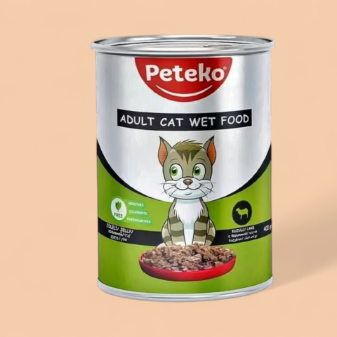 Peteko 400 q Quzu Əti ilə Pişik Konservi
