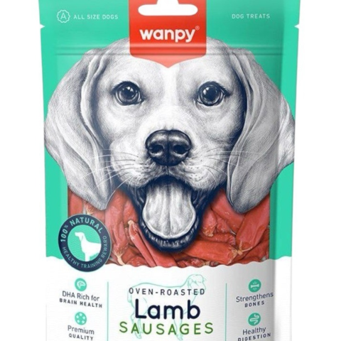 Wanpy it üçün Lamb Sausages