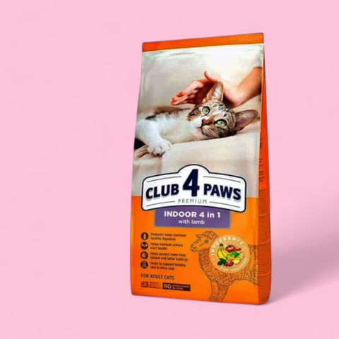 Club 4 Paws Indoor Lamb Quzu 250qr