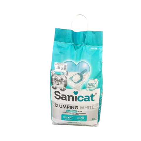 1. Sanicat Clumping White – Aloe Vera
