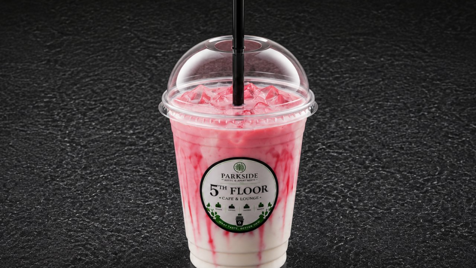 ICED STRAWBERRY LATTE