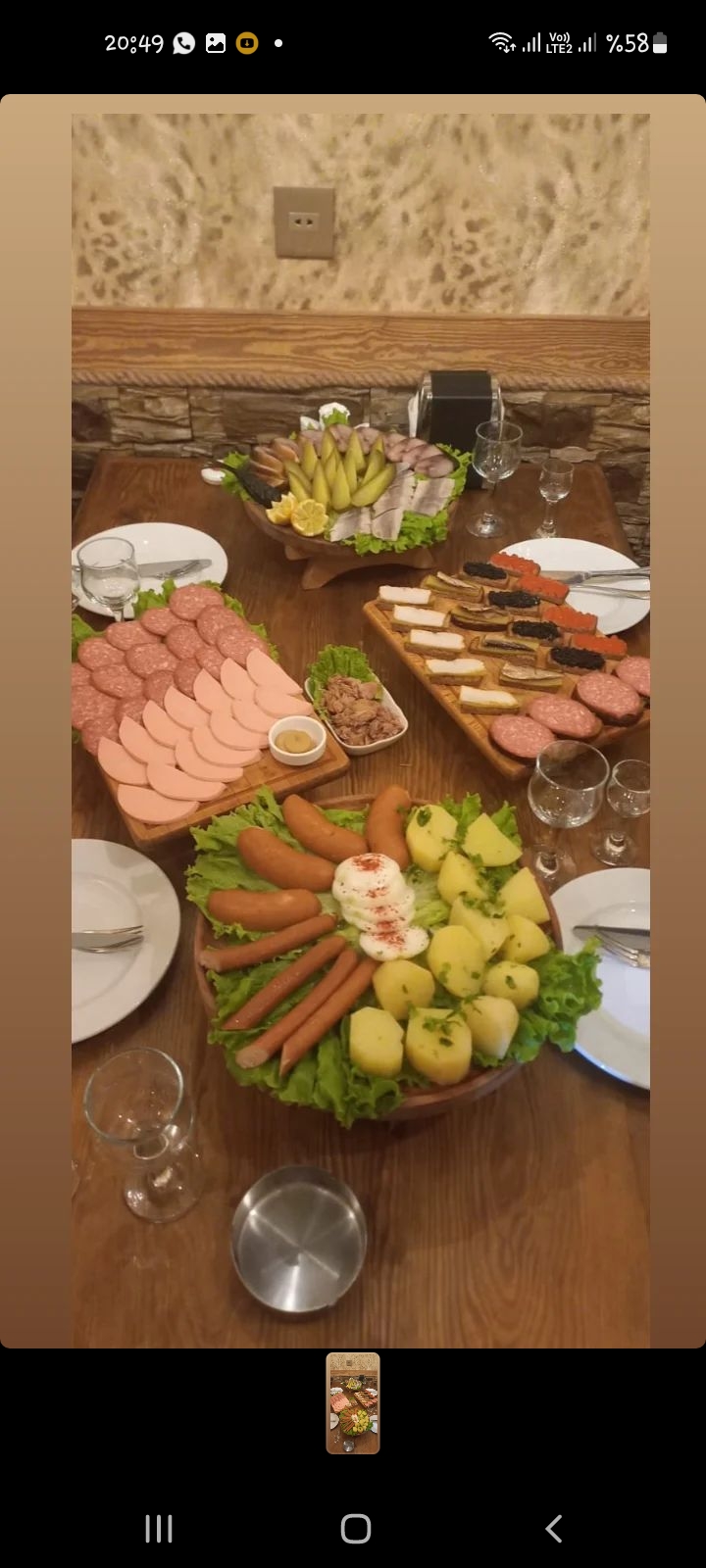 Rus stolu (3 nəfərlik)