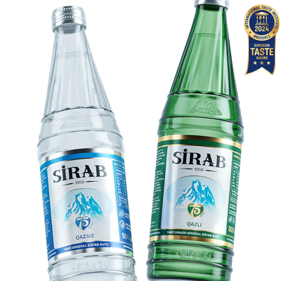 Sirab (qazlı,qazsız,0.5l)