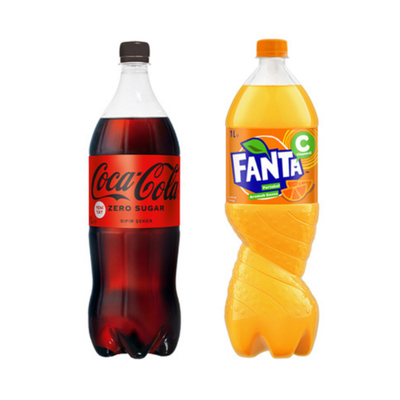 Cola/Fanta/Sprite (1l)