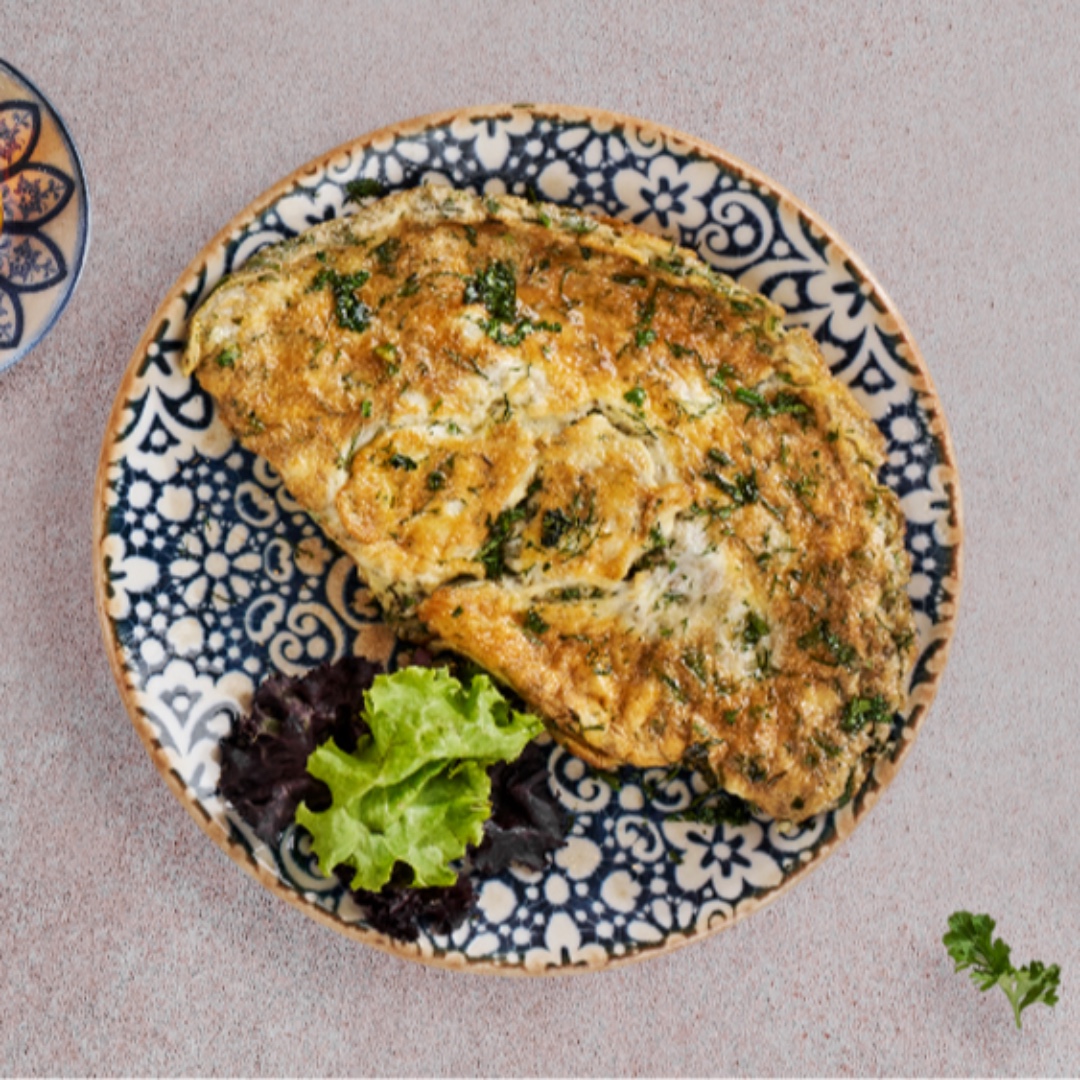 Otlu omlet