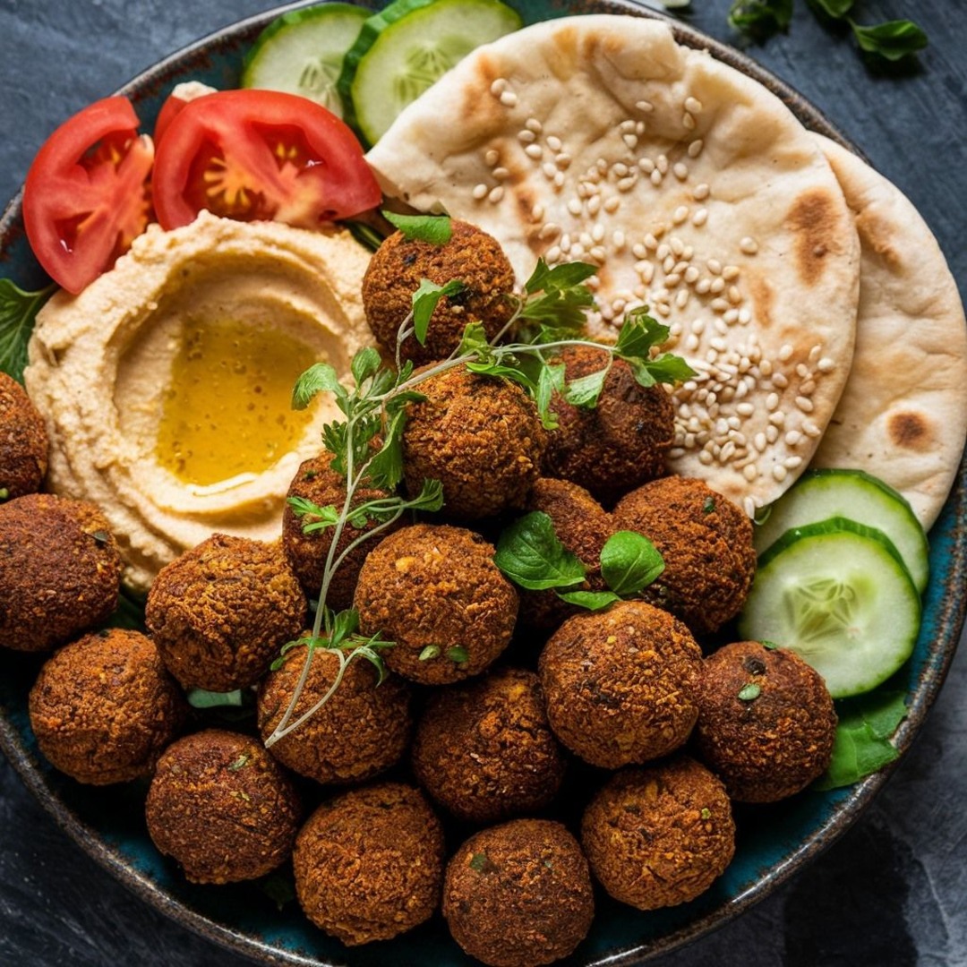 Piadina Falafel (vegetariano)