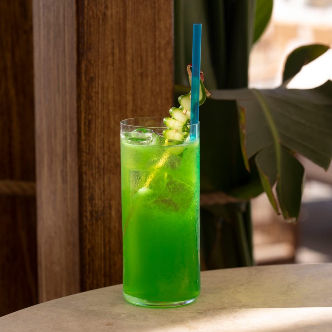 Elder Cucumber Lemonade