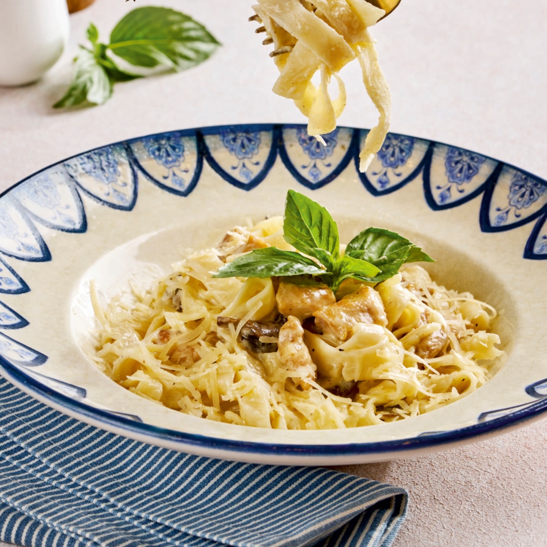 Fettuccine alfredo