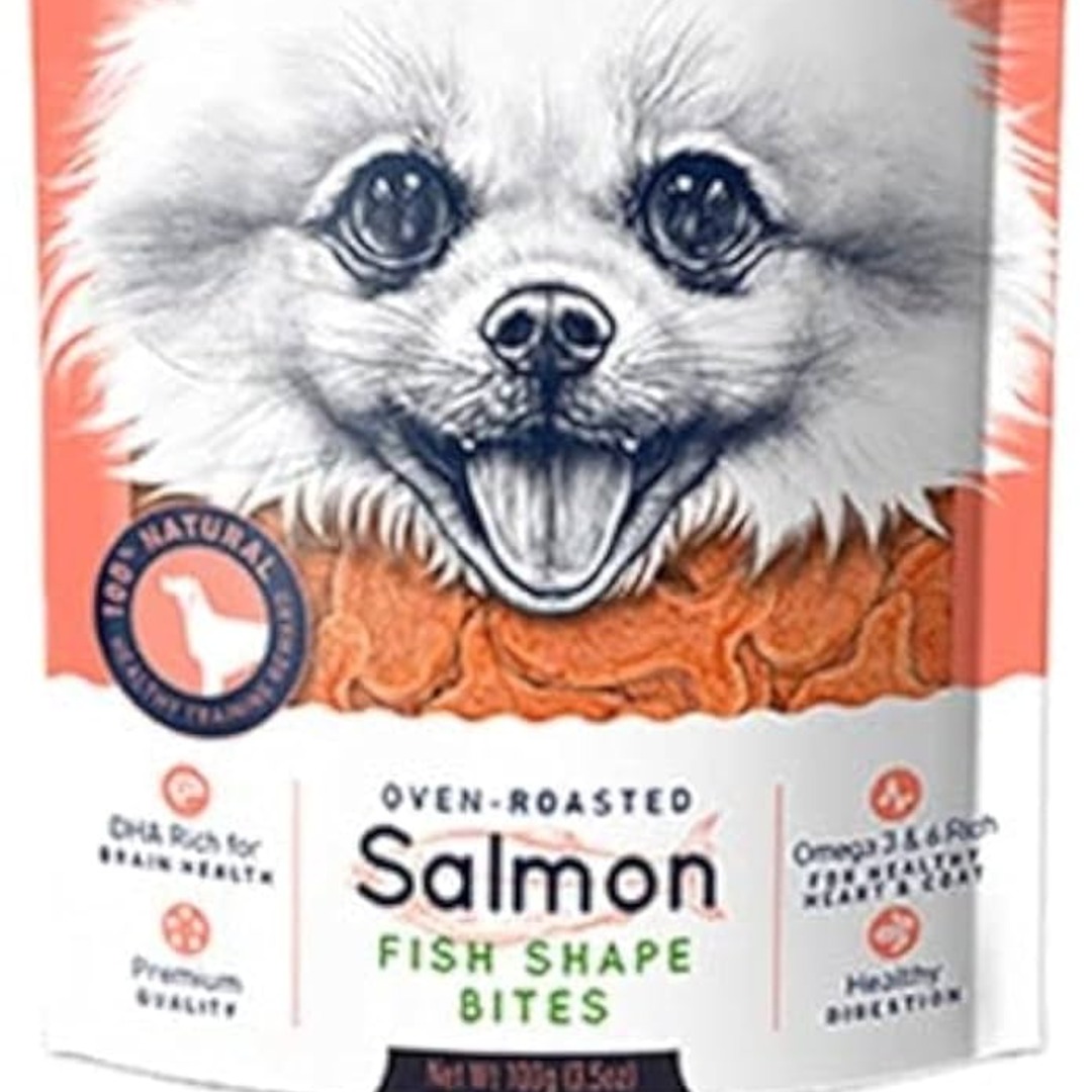 Wanpy Salmon Fish Shape Bites