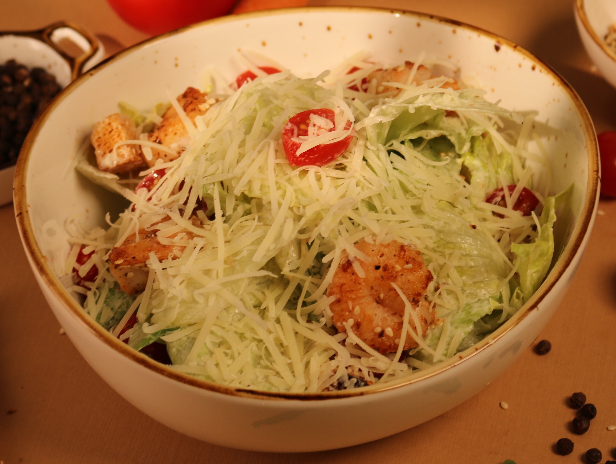 CLASSIC CAESAR with CHICKEN