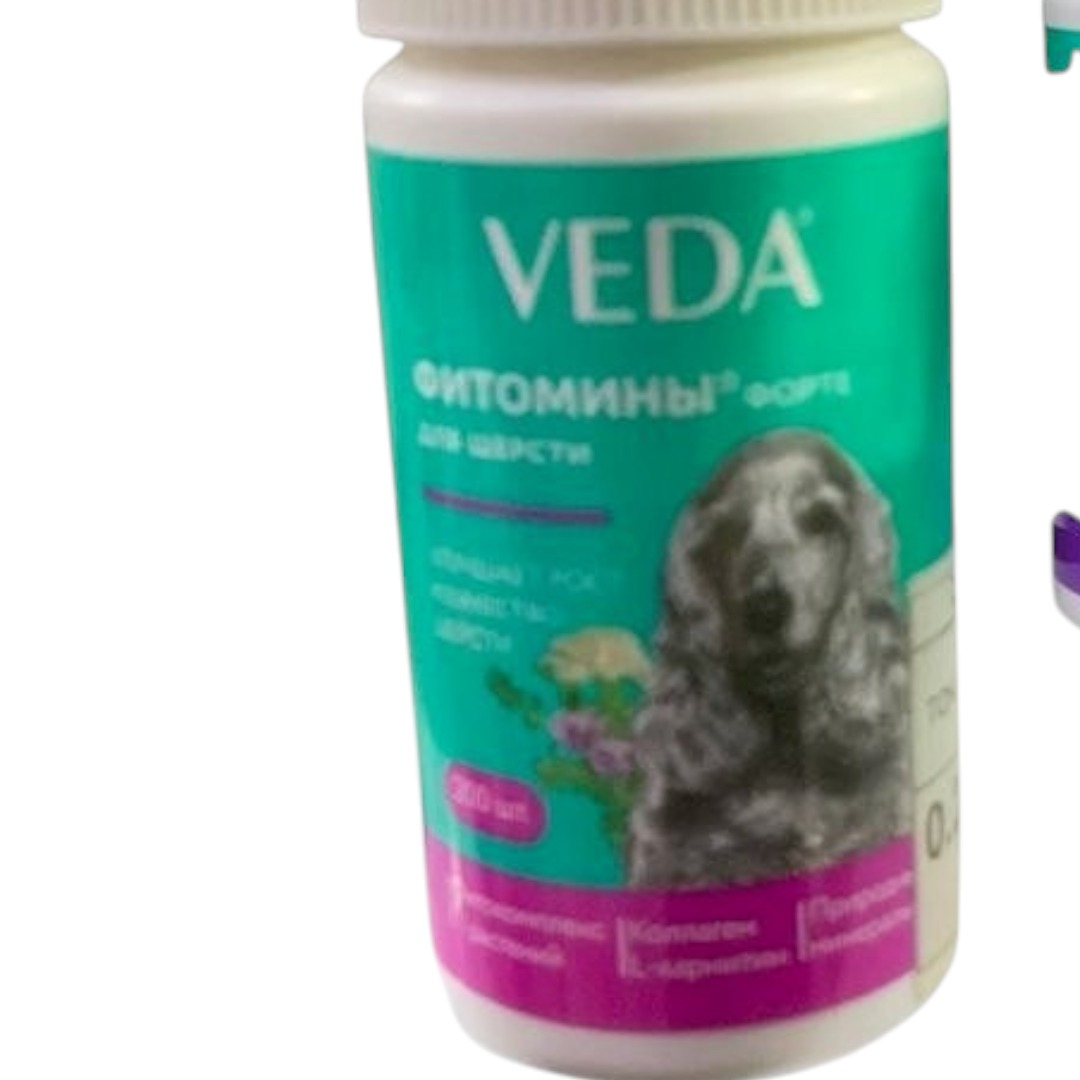 VEDA Fitominlər Forte – Yun üçün (itlər) ədədlə