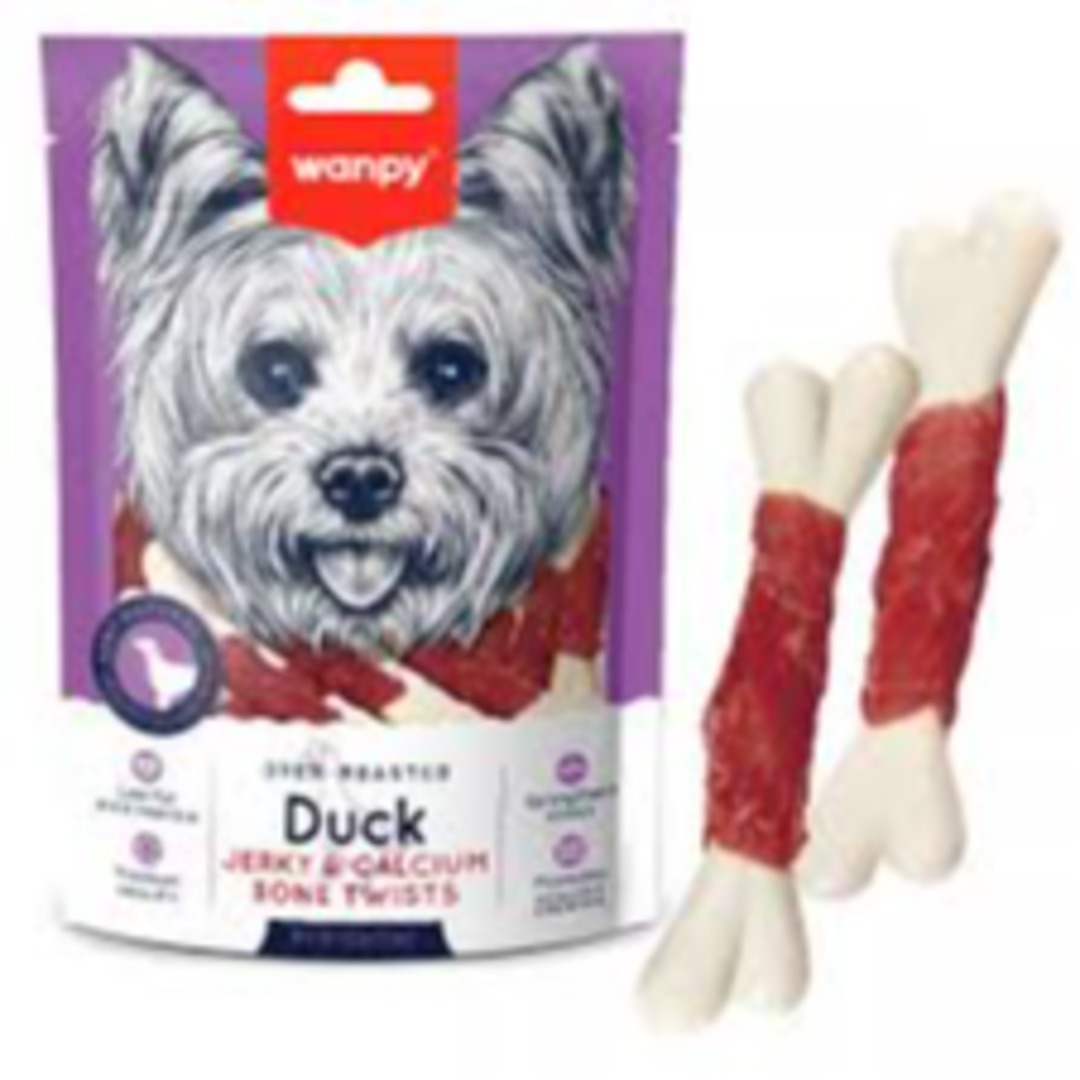 Wanpy Duck Jerky & Calcium Bone Twists