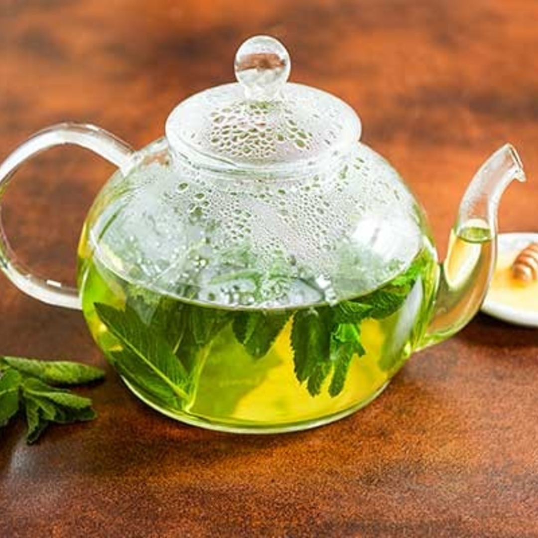 GREEN TEA POT