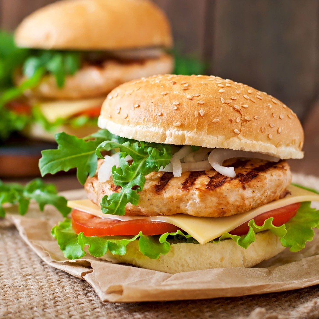 Burger toyuq