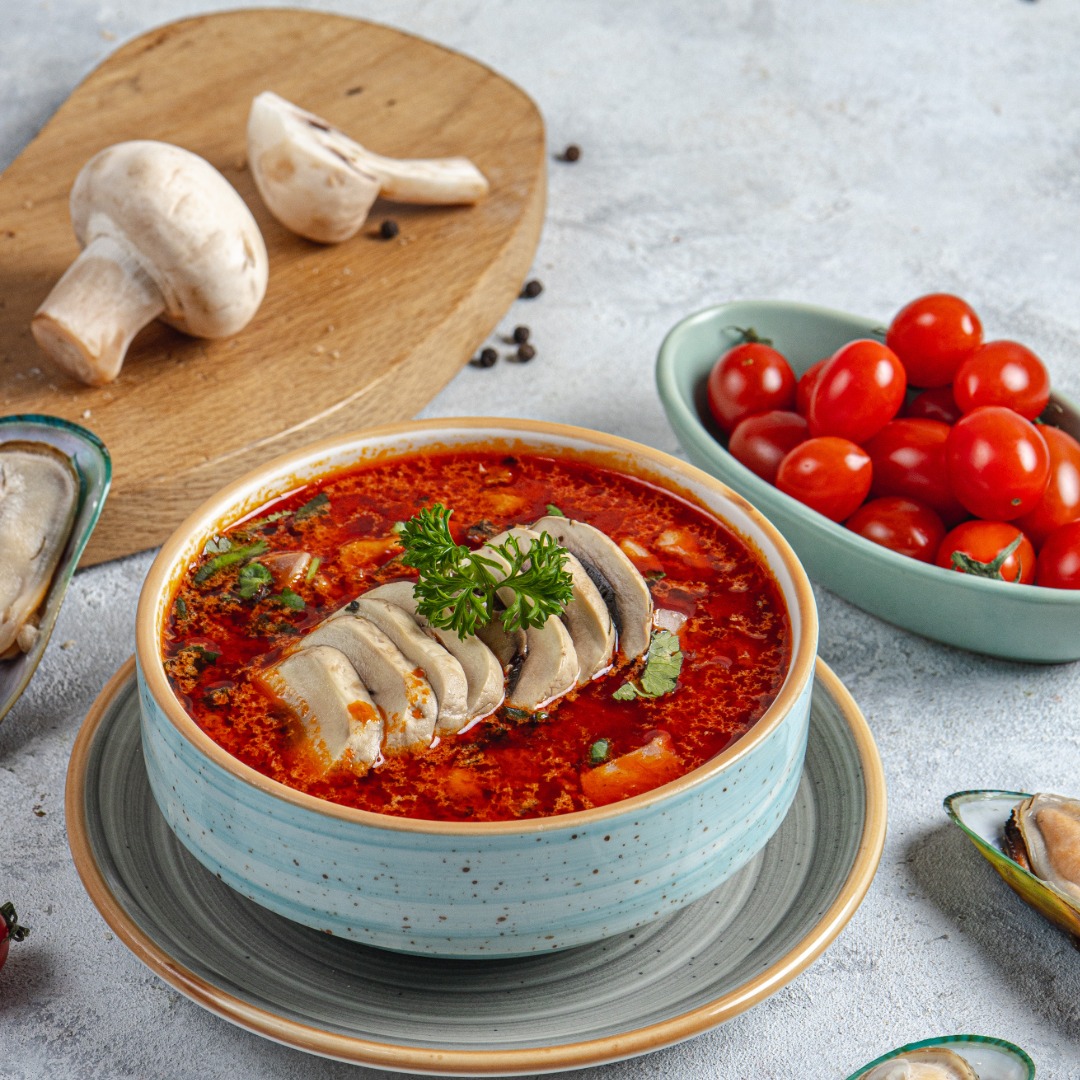 Tom Yam krevet ilə