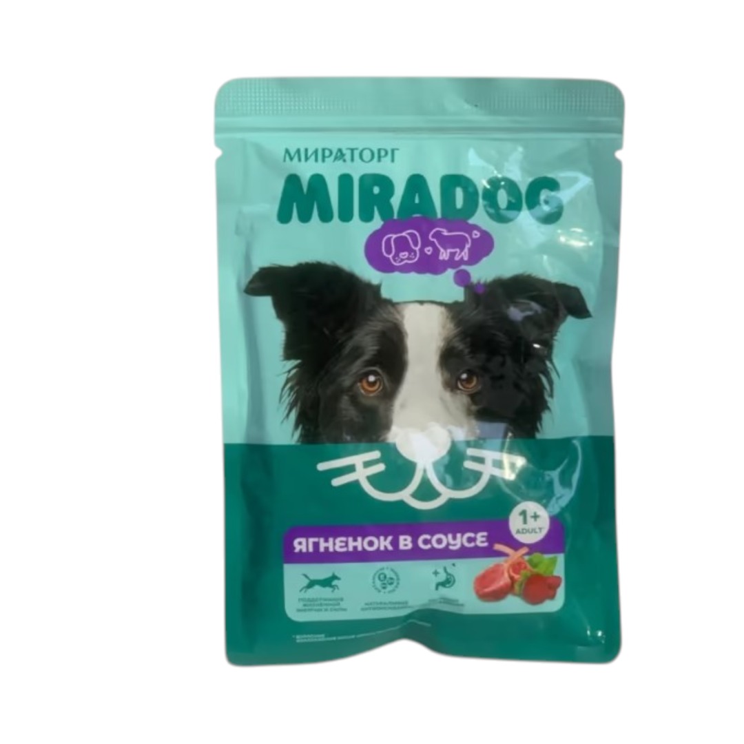 Miratorg NIRADOS Quzu Əti Sousda (Yetkin itlər üçün) – 75 qr