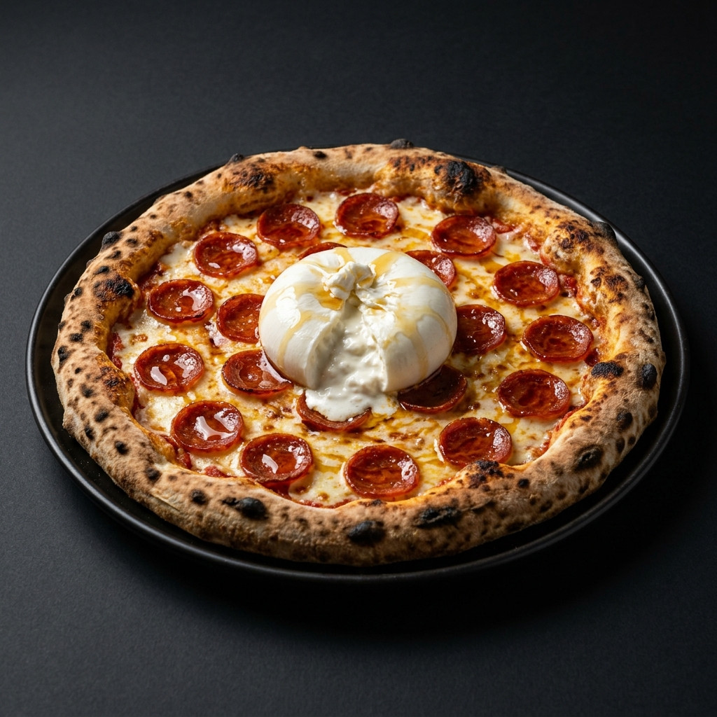 Burrata & Hot Honey