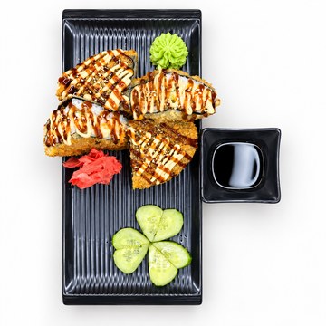 Sushi Sandwich with salmon
