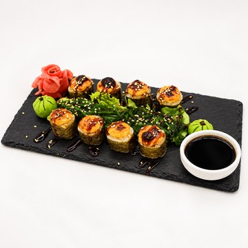 Teriyaki maki baked