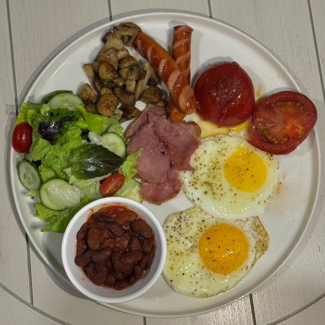 İngilis Səhər yeməyi (English Breakfast)