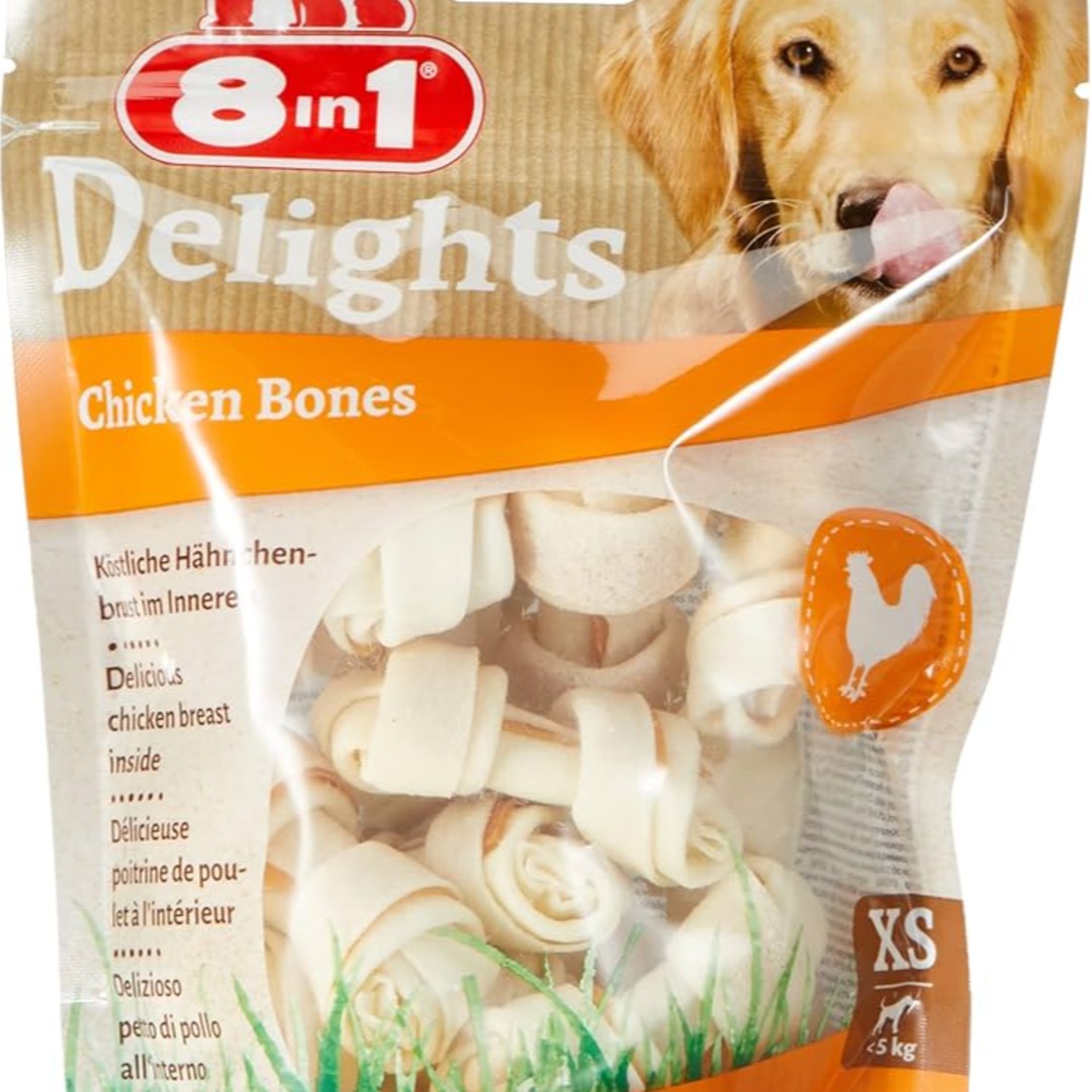 8 in 1 delights chicken bone