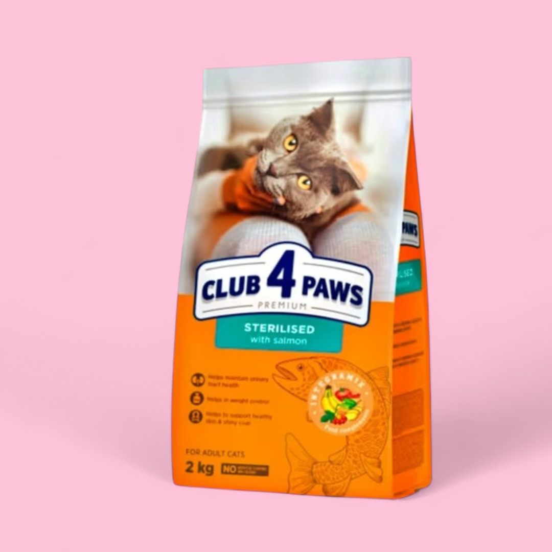Club 4 Paws Sterilized Salmon 250qr