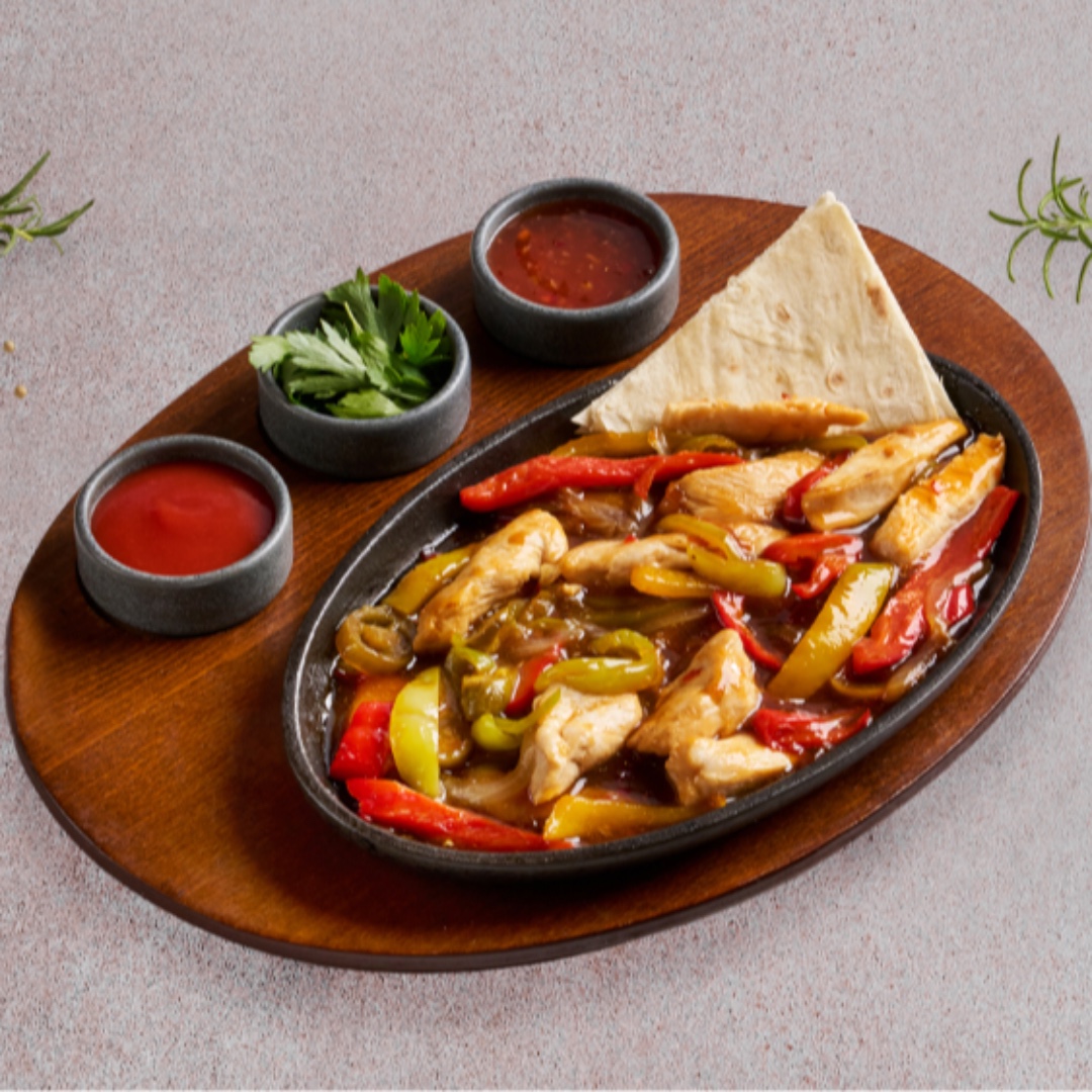 Toyuq fajitas