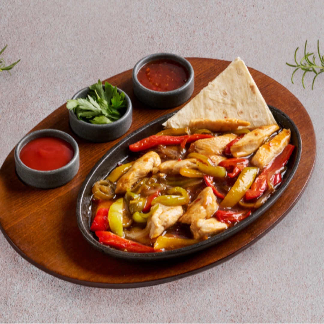 Toyuq fajitas