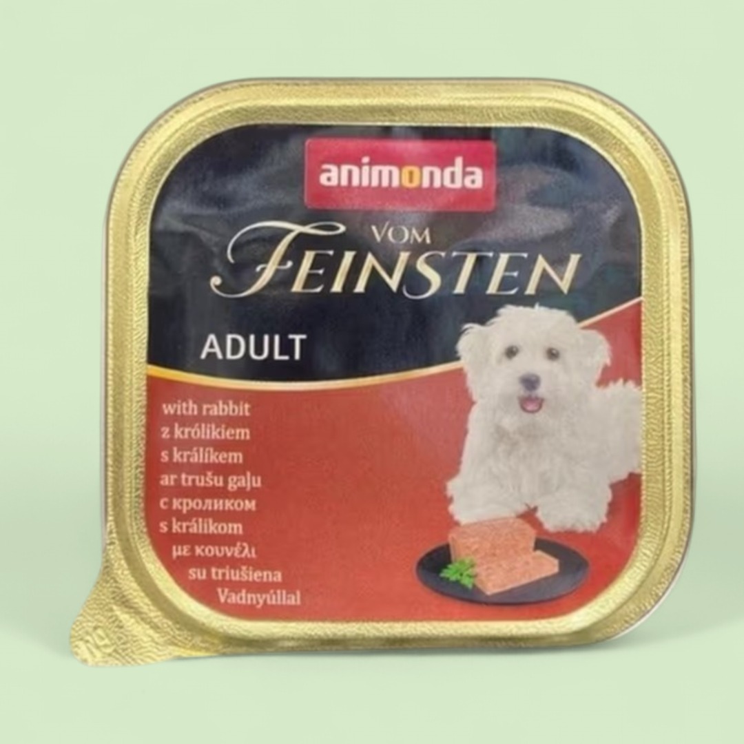 Animonda vom Feinsten Dovşan əti.It üçün.