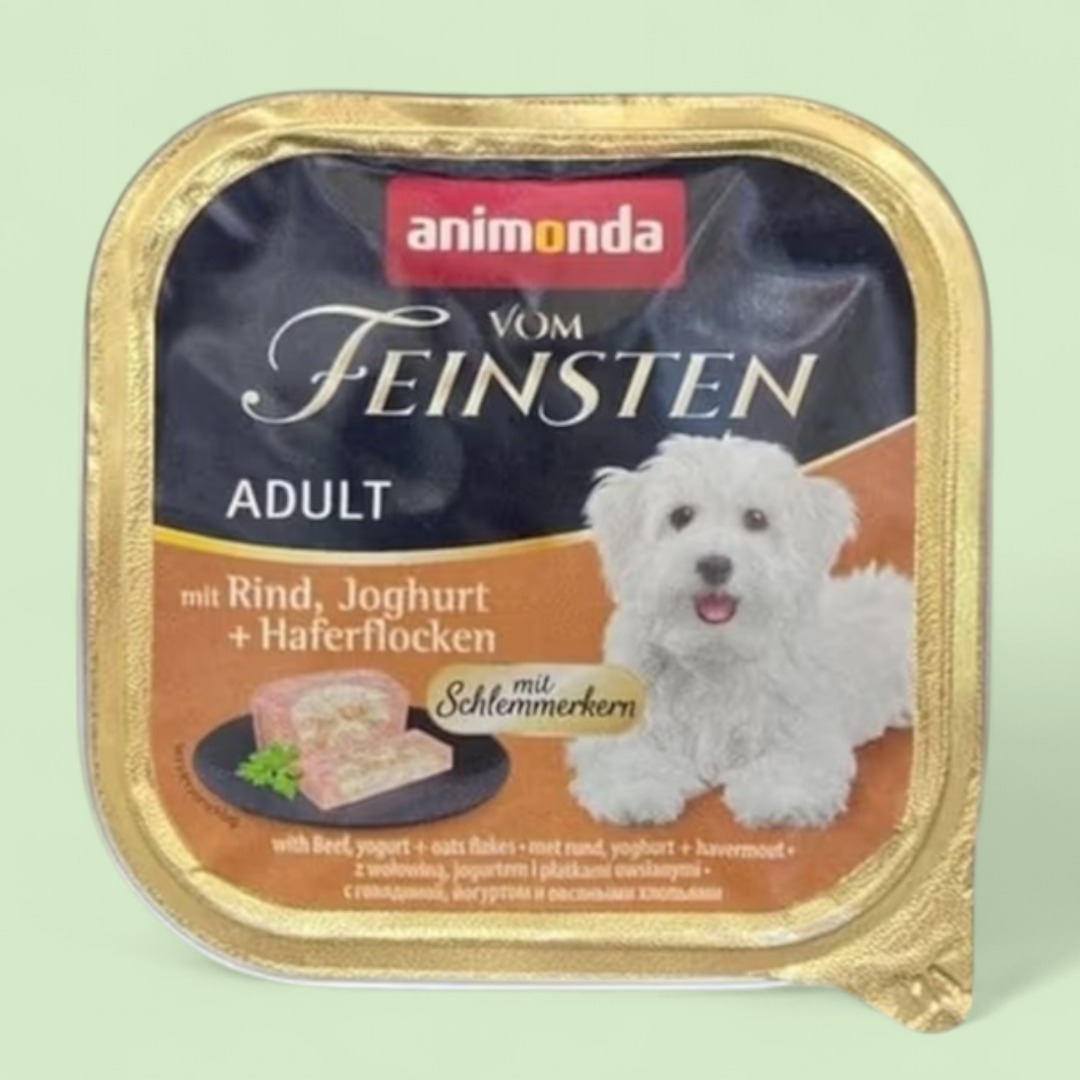 Animonda vom Feinsten Ət,qatıq və yulaf əzməsi.It üçün.